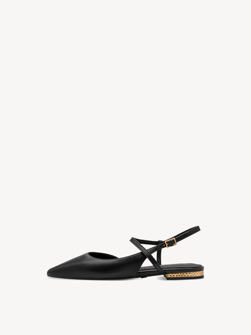 Slingpumps, BLACK, hi-res