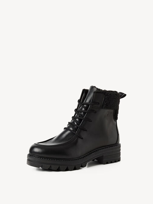 Bottine, BLACK LEATHER, hi-res