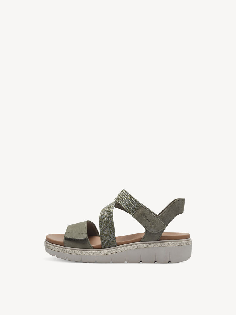 Heeled sandal, SAGE, hi-res