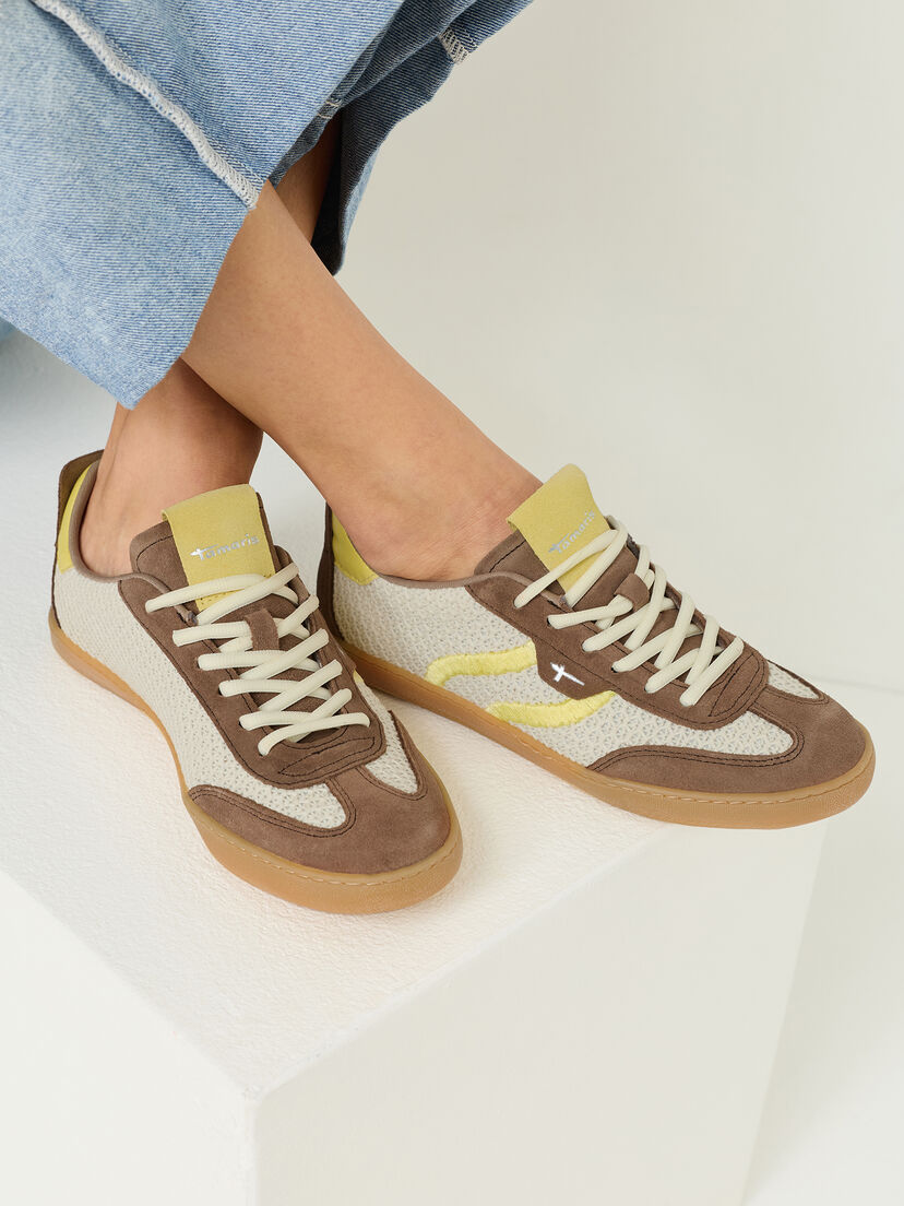 Sneaker - bruin, BROWN COMB, hi-res