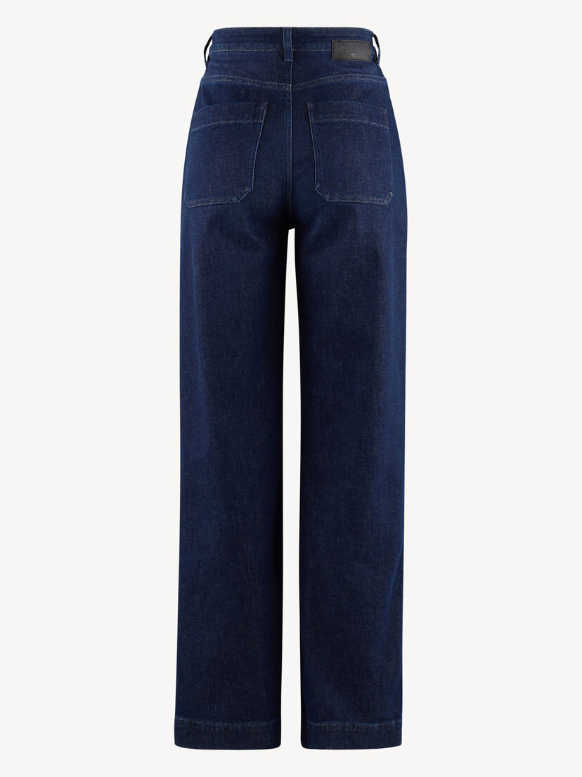 Jeans - blauw, Dark Blue Denim, hi-res