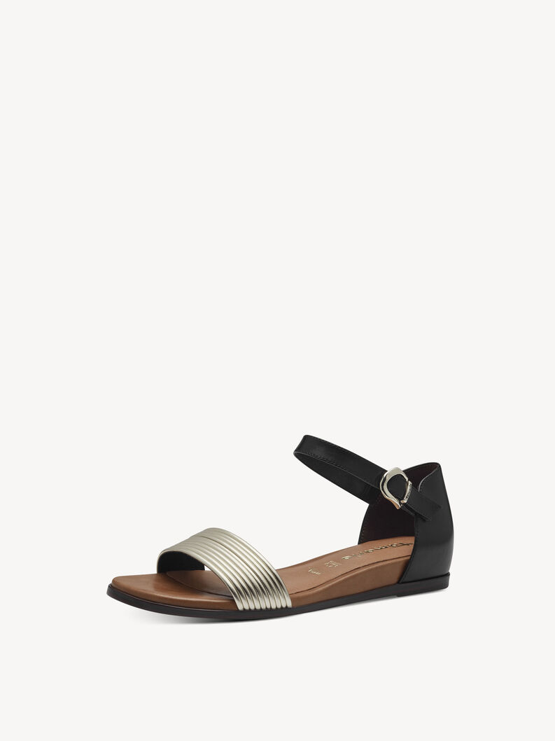Sandaal - zwart, BLACK COMB, hi-res