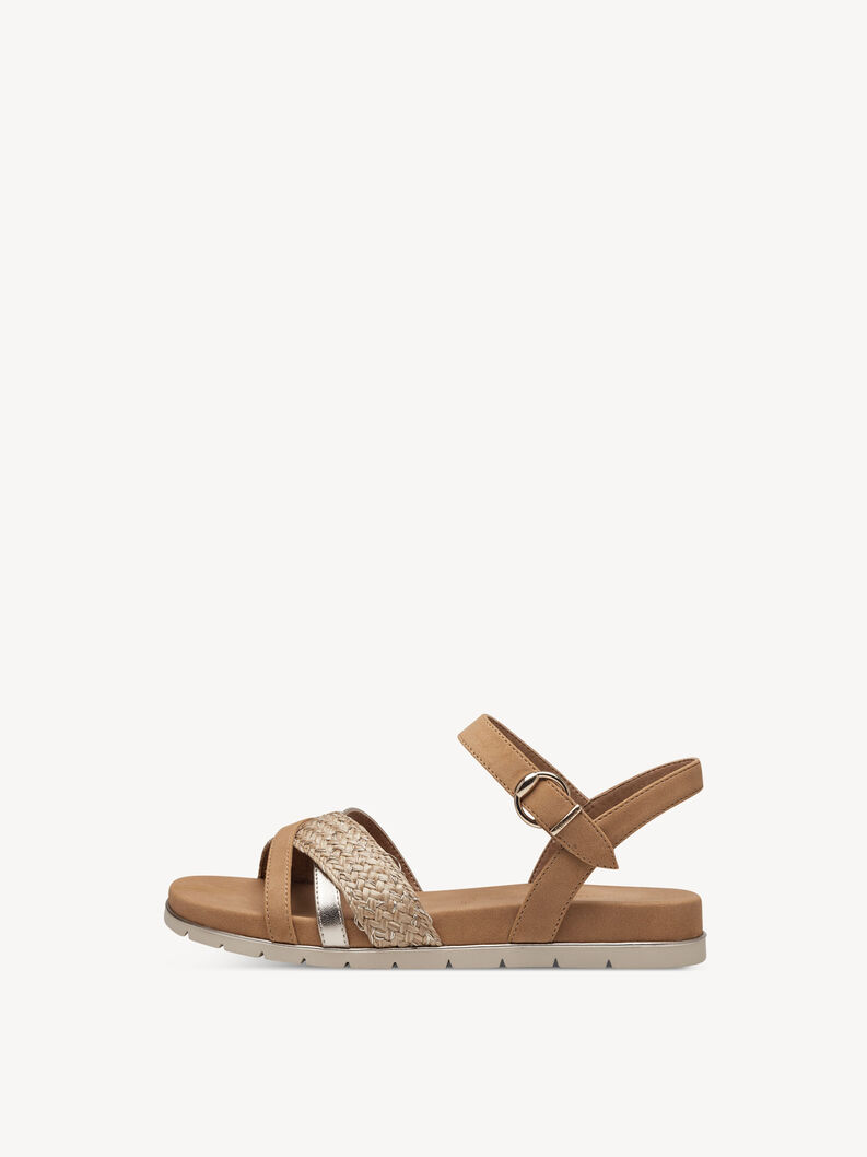 Sandal - brun, CAMEL COMB, hi-res