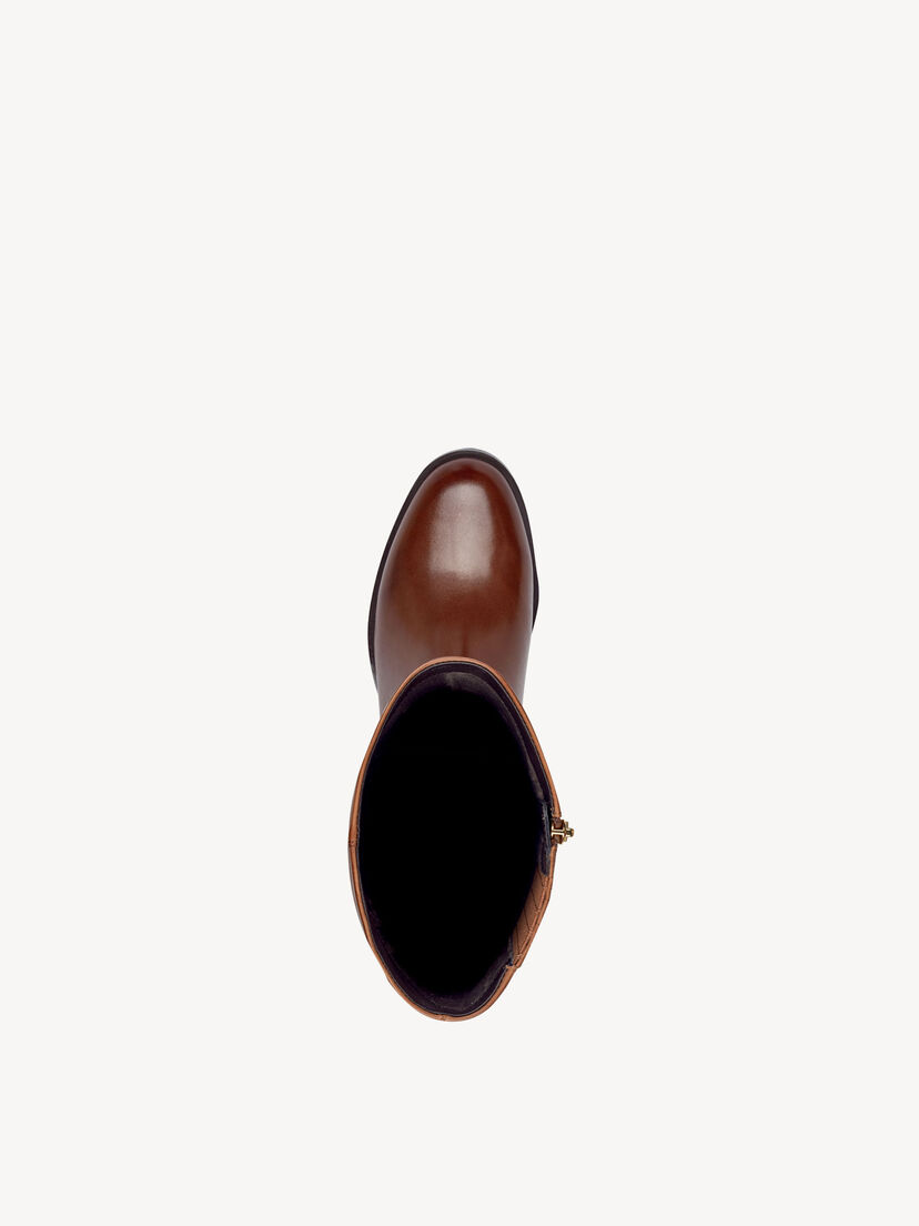 Laarzen, cognac, hi-res