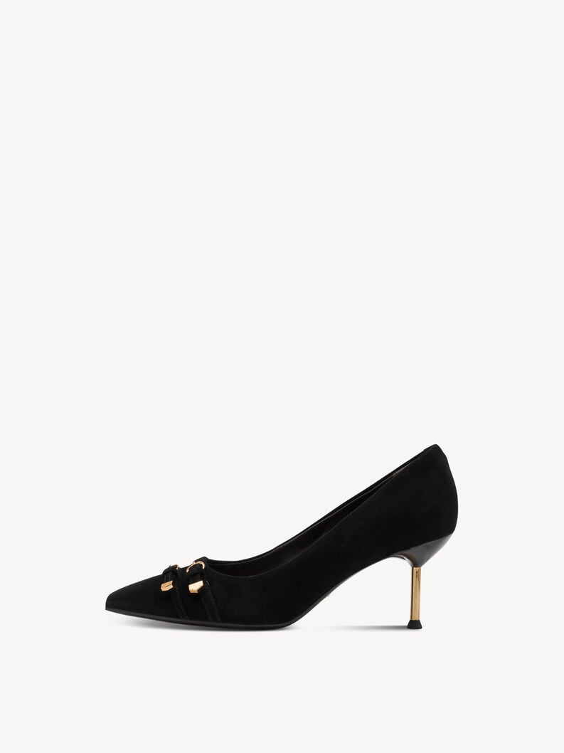 Pumps - svart, BLACK SUEDE, hi-res