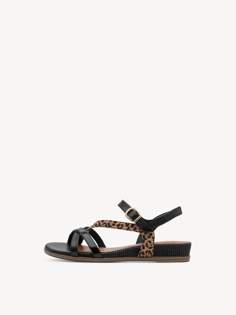 Sandaal - zwart, BLACK COMB, hi-res