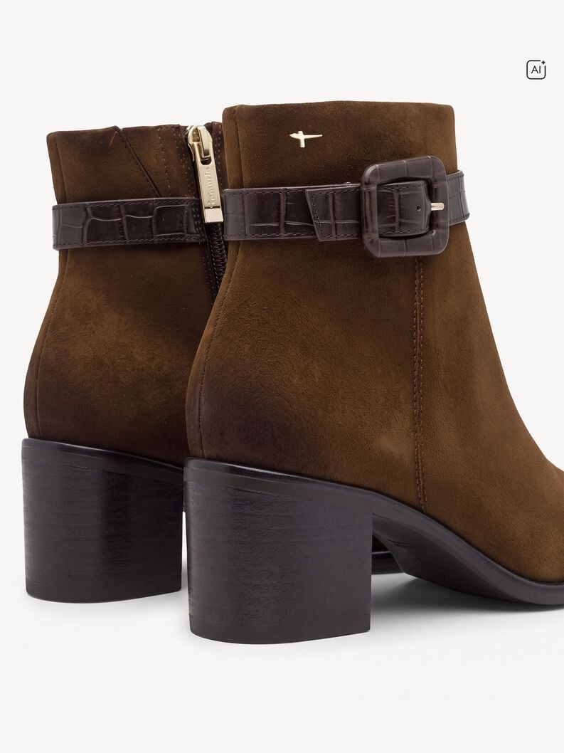 Bootie - brown, cognac, hi-res