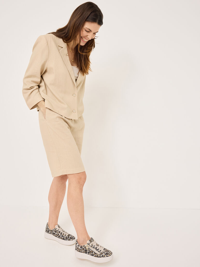 Sneaker - beige, LEOPARD, hi-res