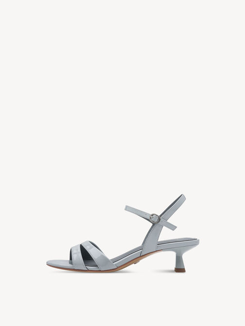 Heeled sandal, LIGHT BLUE, hi-res