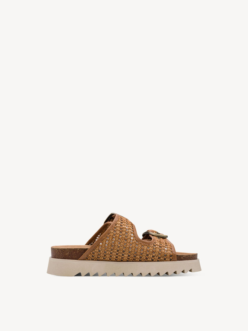 Slipper - bruin, cognac, hi-res