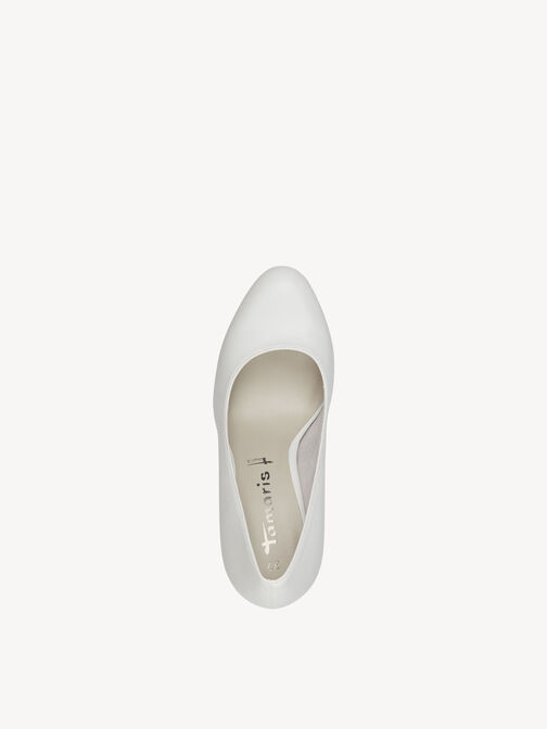 Escarpin, WHITE MATT, hi-res