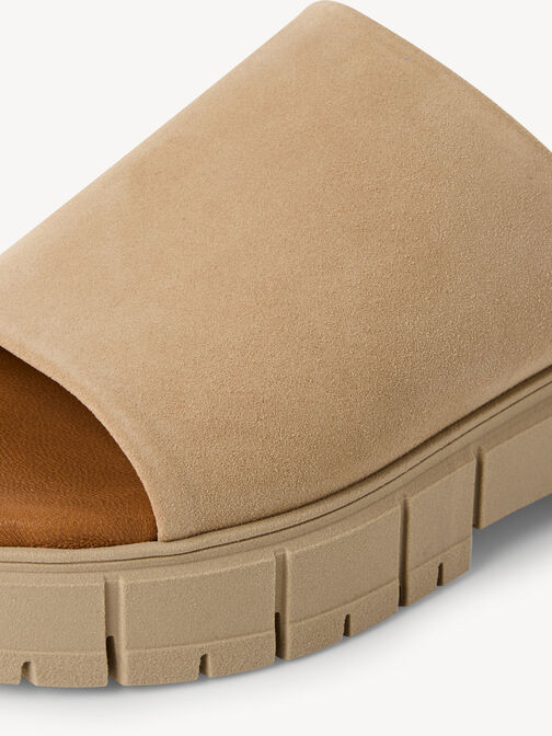 Pantolette, TAN SUEDE, hi-res