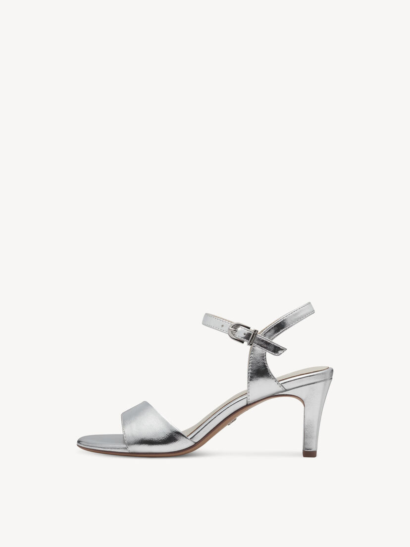 Sandaaltje - zilver, SILVER, hi-res