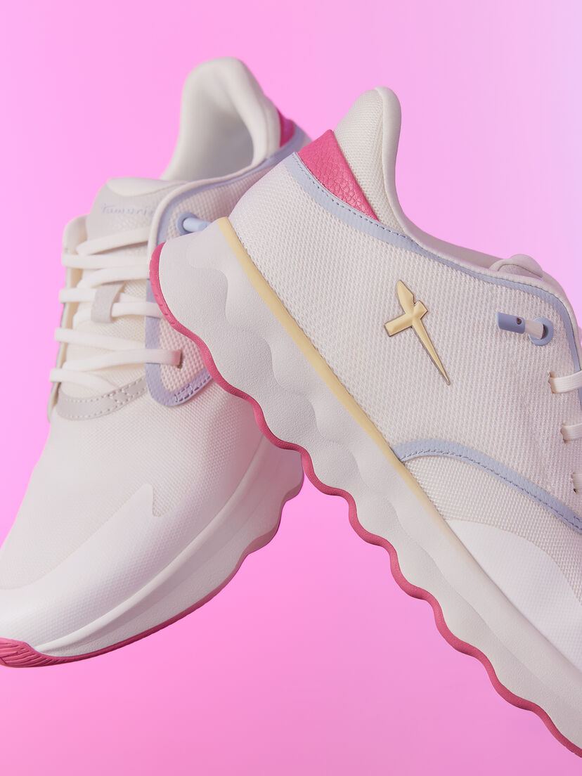 Sneaker - wit, WHITE COMB, hi-res
