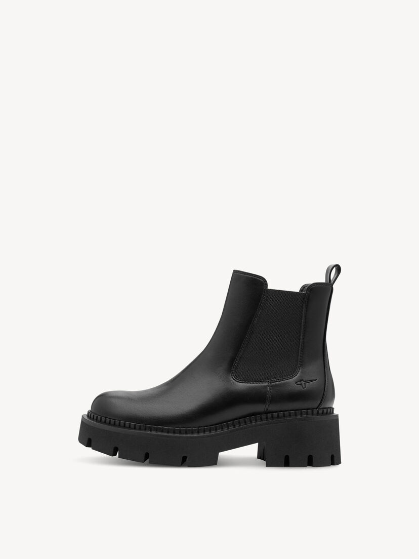Chelseaboot - zwart, BLACK, hi-res