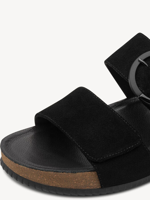 Slipper, BLACK SUEDE, hi-res