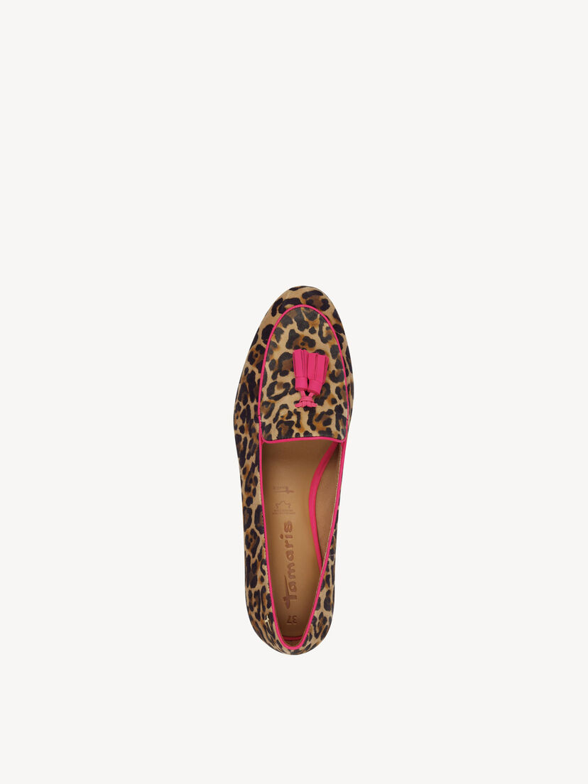 Instappers - bruin, LEOPARD COMB, hi-res