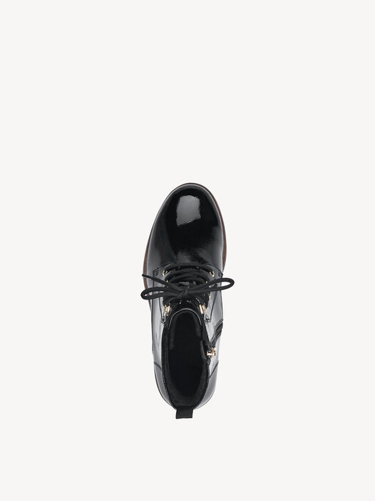 Enkellaarsje, BLACK PATENT, hi-res