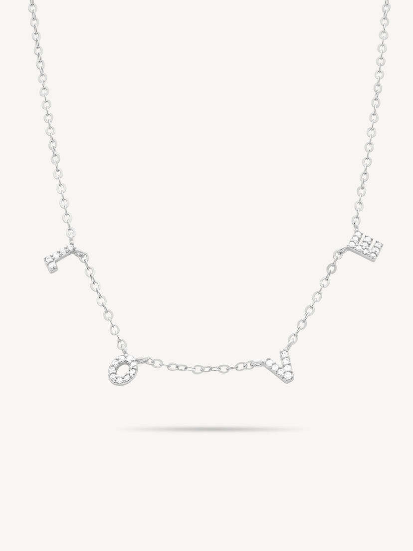 Halskettinge - zilver, zilver, hi-res