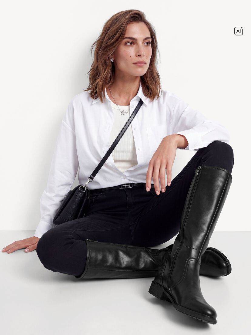Laarzen - zwart, BLACK, hi-res
