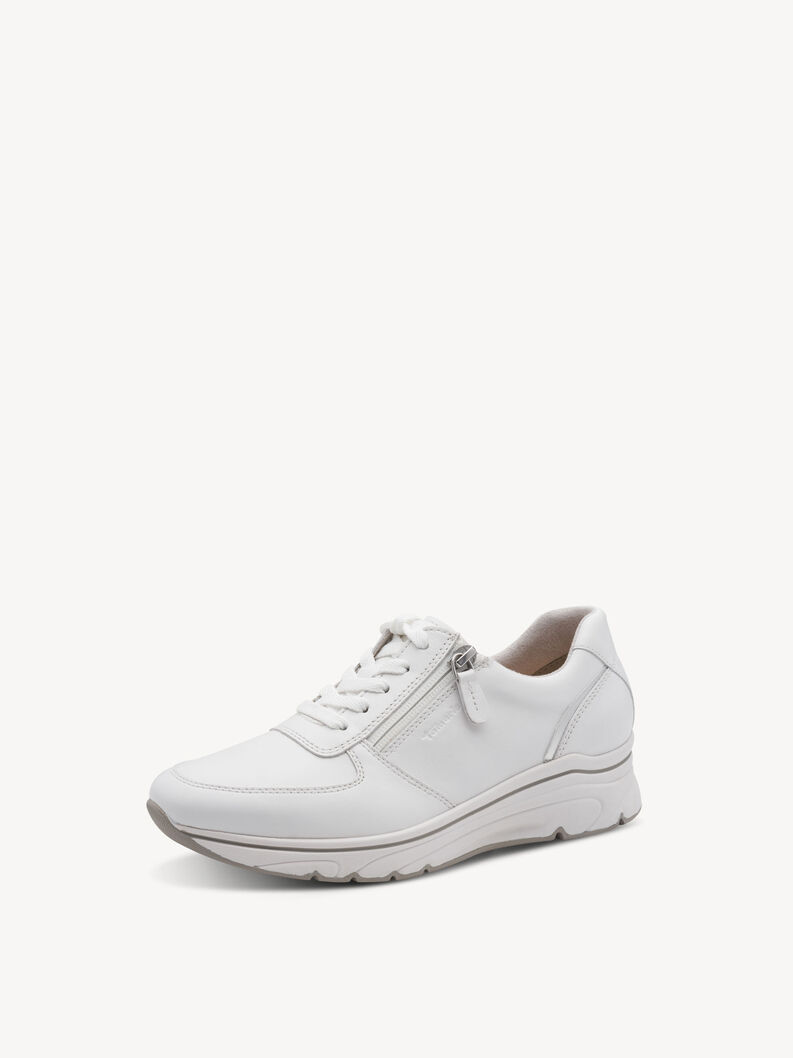 Sneaker - wei&szlig;, WHITE/SILVER, hi-res
