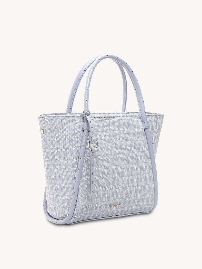 Shopper - blauw, greyblue, hi-res