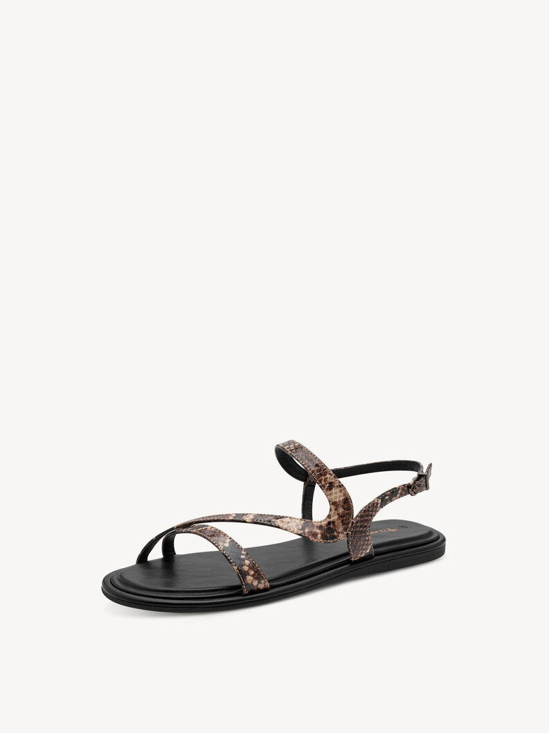 Sandalo - marrone, BROWN SNAKE, hi-res