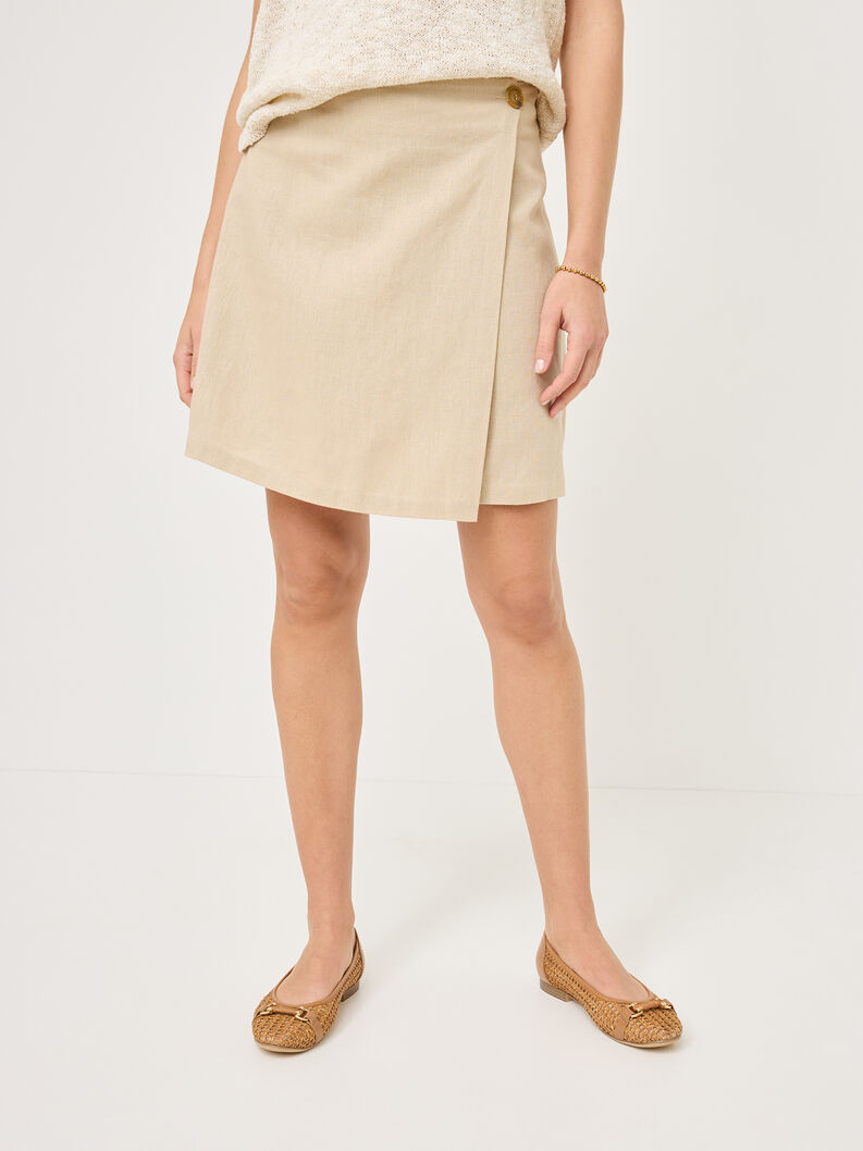 Skirt - beige, Doeskin, hi-res