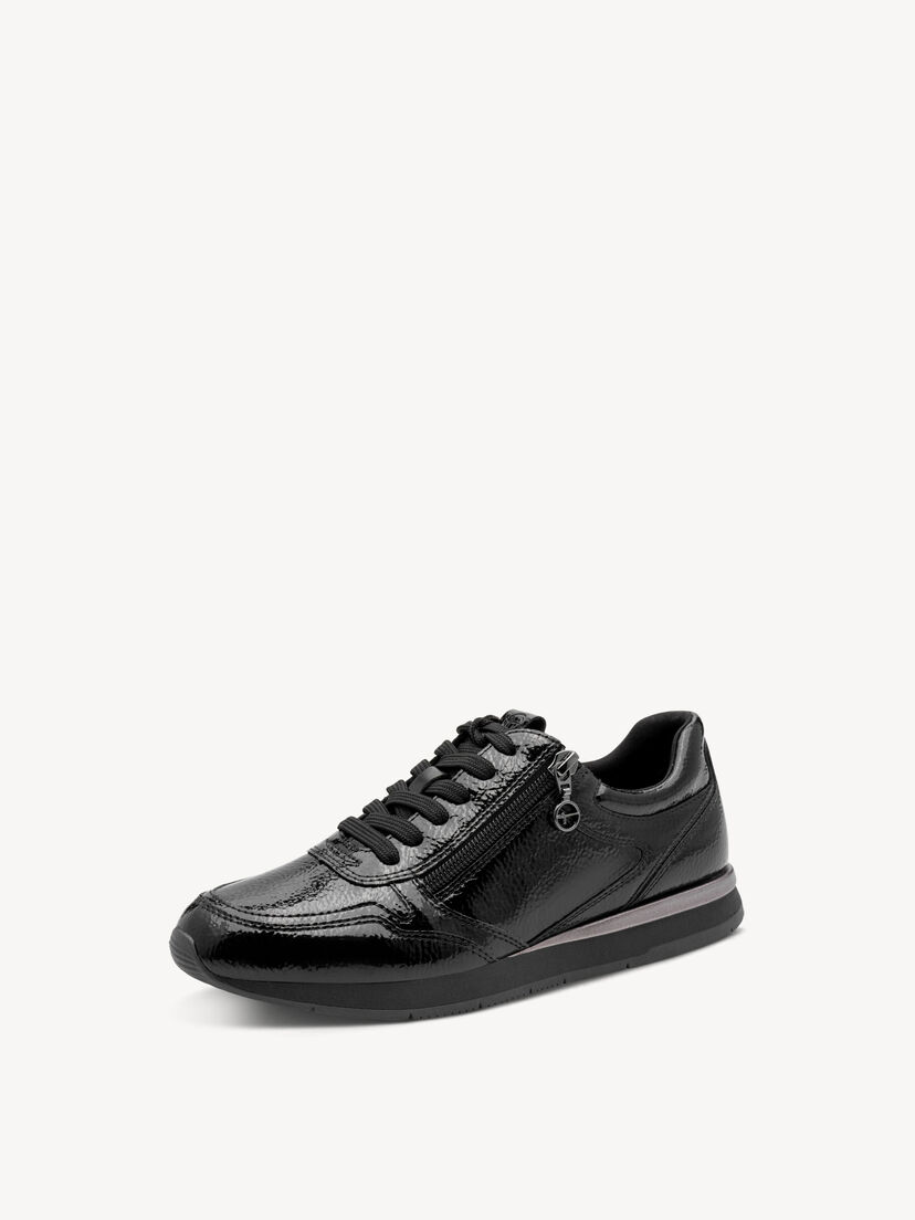 Sneaker - zwart, BLACK PATENT, hi-res