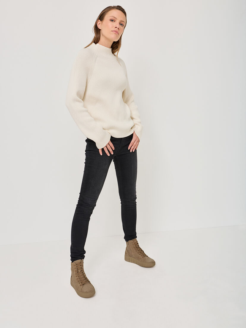Leren Enkellaarsje - beige, beige, hi-res