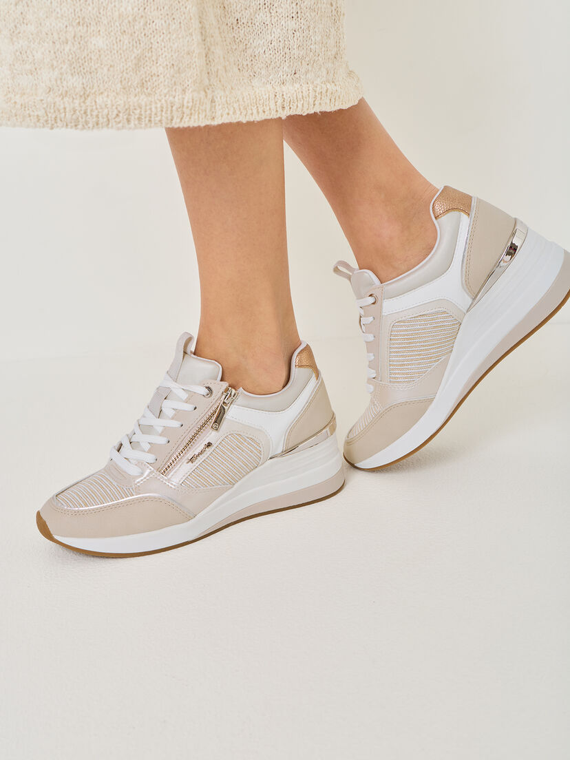 Sneaker - beige, BEIGE COMB, hi-res