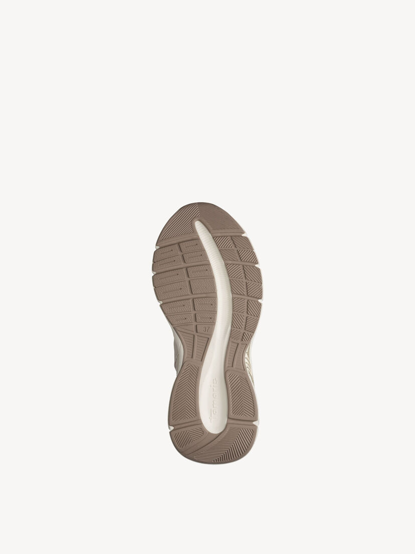 Enkellaarsje - beige warme voering, IVORY/GOLD, hi-res