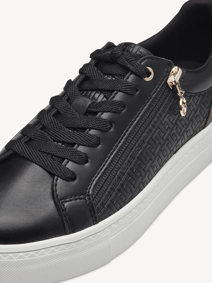 Sneaker - zwart, BLACK/GOLD, hi-res