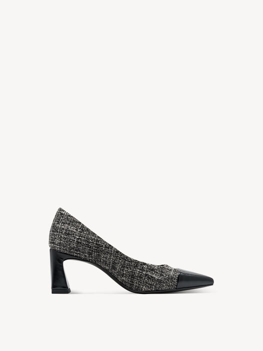 Pumps, BLACK/WHITE, hi-res
