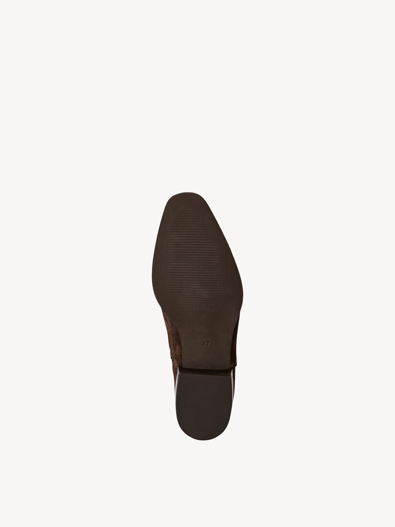 Lederstiefelette - braun, MOCCA, hi-res