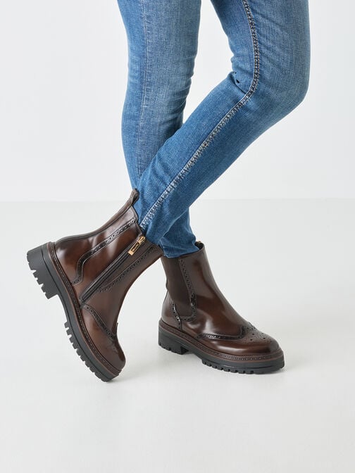 Bottine Chelsea, BROWN, hi-res