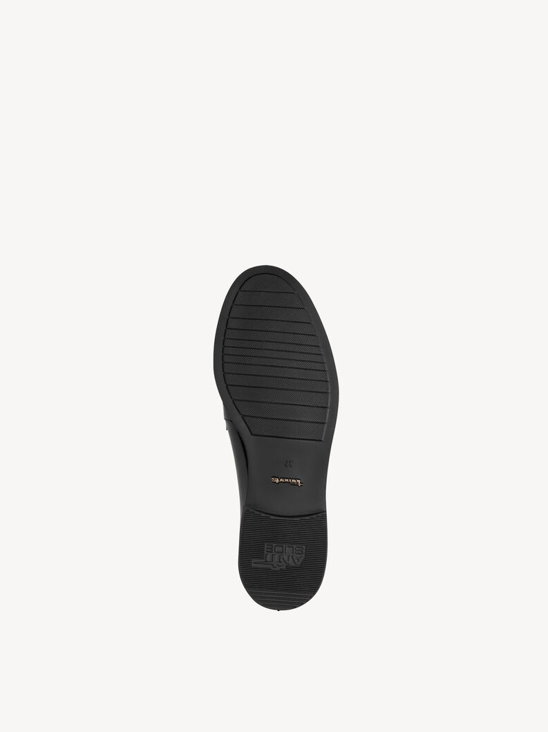 Lederslipper - schwarz, BLACK, hi-res
