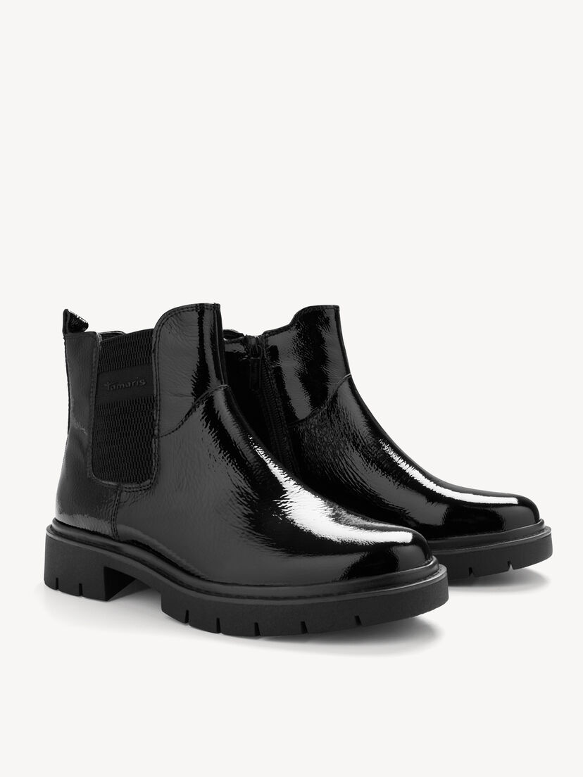 Chelseaboot, BLACK PATENT, hi-res