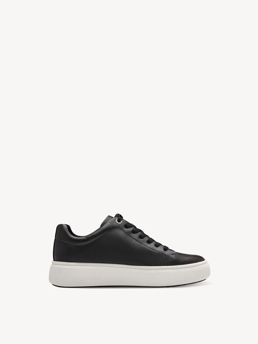 Sneaker, BLACK LEATHER, hi-res