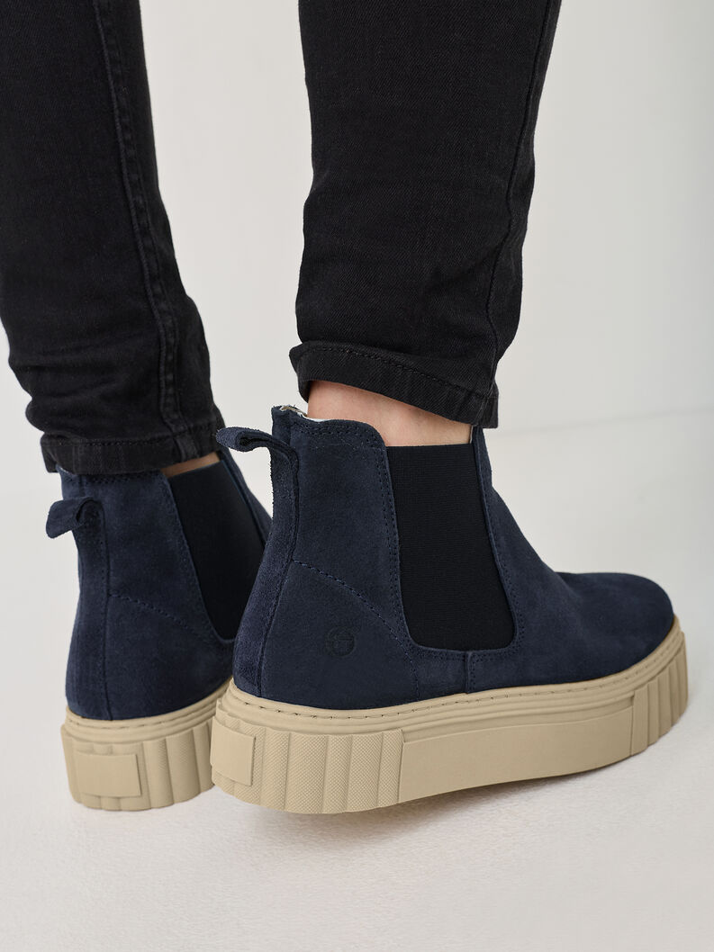 Chelsea boot, NAVY, hi-res