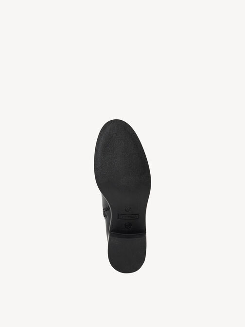Bottine, BLACK LEATHER, hi-res