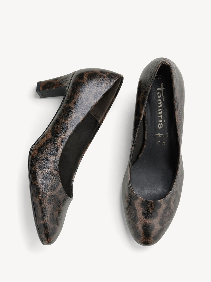 Pumps - bruin, LEOPARD, hi-res