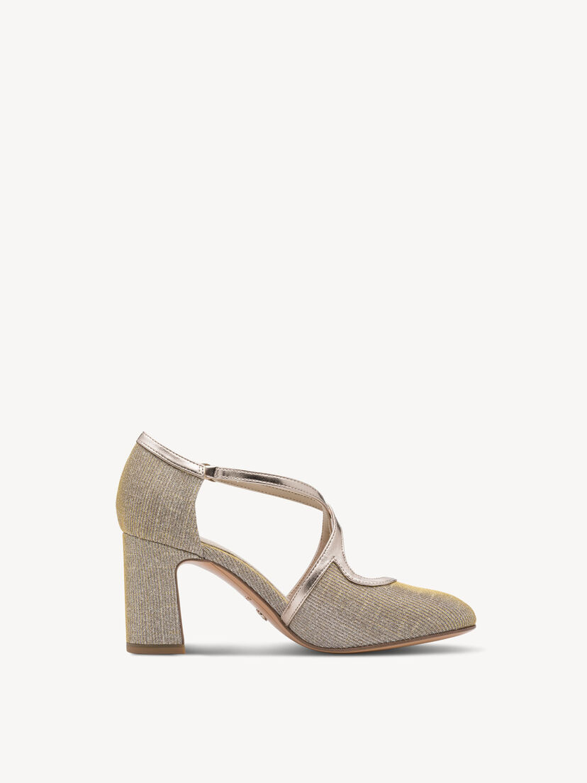 Pumps - metallic, LT.GOLD GLAM, hi-res