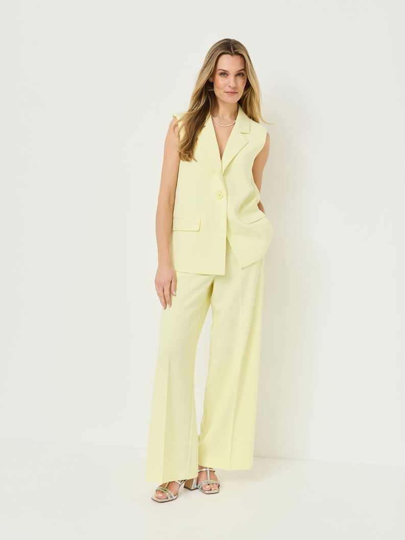 Blazer Weste - yellow, Wax Yellow, hi-res
