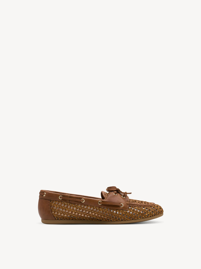 Moccassin - braun, COGNAC STRUCT., hi-res
