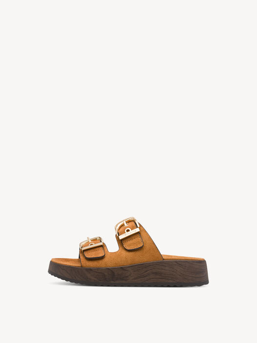 Slipper, cognac, hi-res