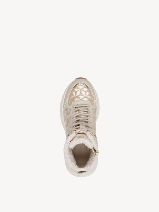 Enkellaarsje, IVORY/GOLD, hi-res