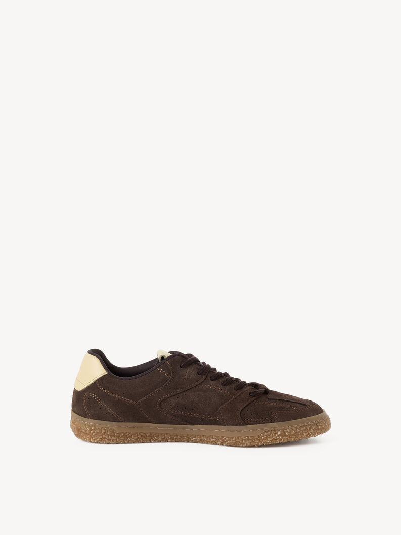 Leren Sneaker - bruin, MOCCA COMB, hi-res