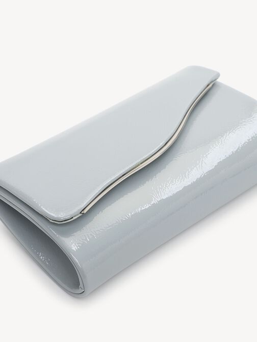 Clutch bag, lightblue, hi-res