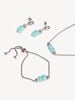 Schmuck Set Pearl blue silber, , hi-res